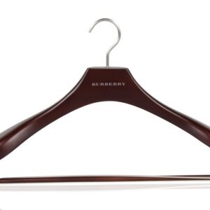 wooden coat hanger with bar