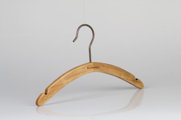 Vintage Wooden Hanger with Notches